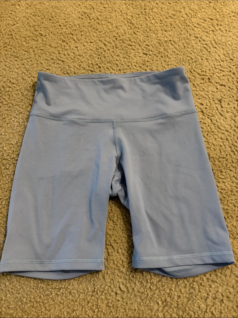 Old Navy Powder Blue High-Rise Bike Shorts